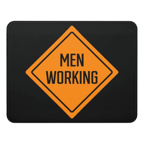 Men Working  Construction Sign  Modern Room Sign