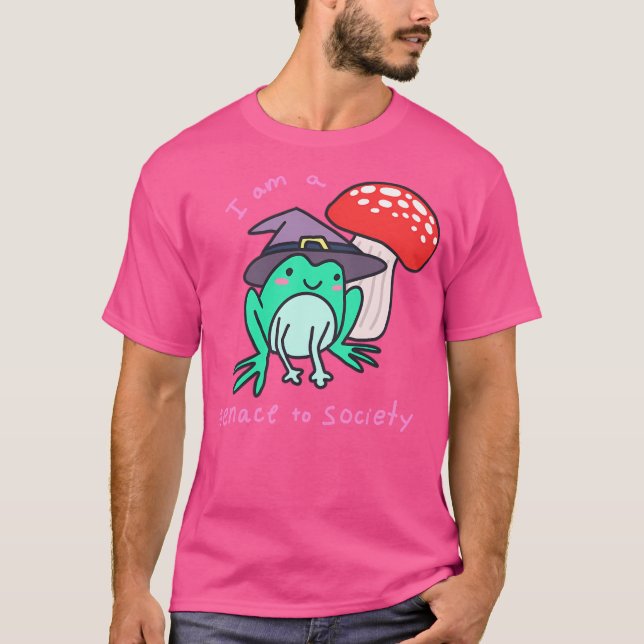 Menace To Society Frog T-Shirt (Front)