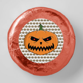 Menacing Jack O'Lantern Halloween Dipped Oreo Cookie Favors