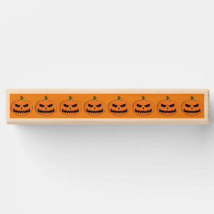 Menacing Jack O'Lantern Halloween Topple Tower