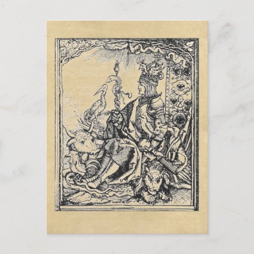 Menagerie of Emperor Maximilian Postcard