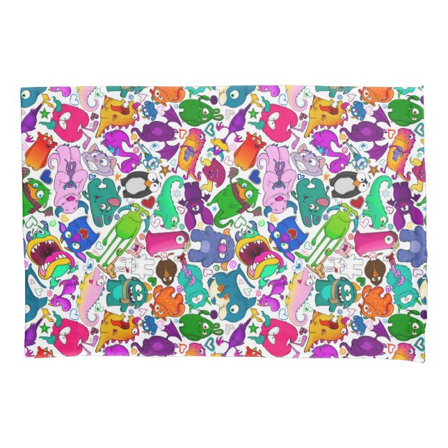Menagerie pillowcase (Front)