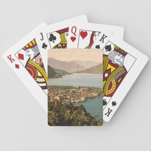 Menaggio III Lake Como Lombardy Italy Playing Cards