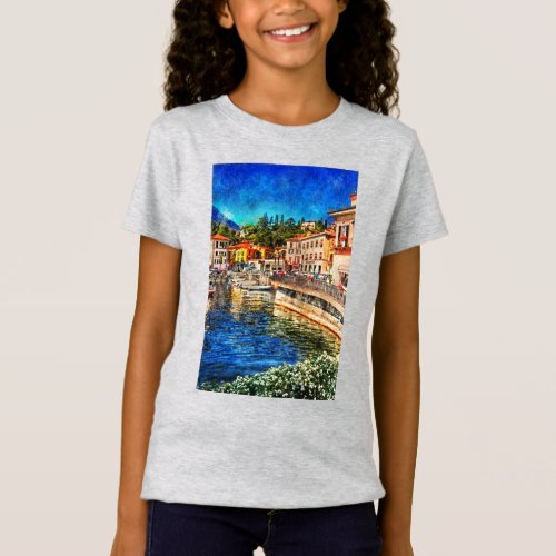 Menaggio on Como Lake Italy T_Shirt