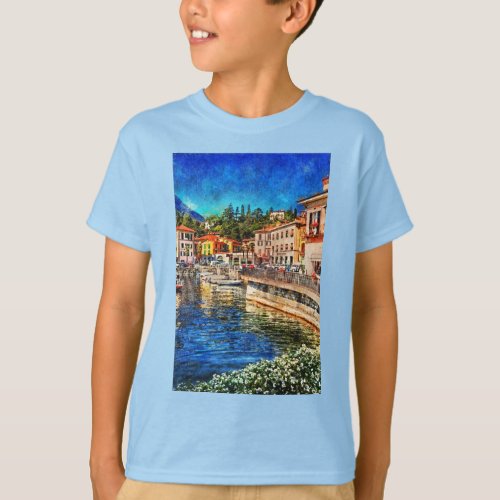 Menaggio on Como Lake Italy T_Shirt