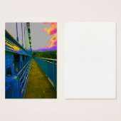 menai suspension bridge (Front & Back)