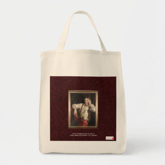 Mencken "Love/Delusion" Quote Organic Tote Bag