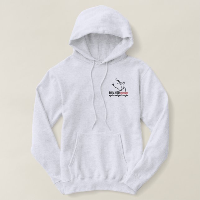 Mend Embroidered Hoodie (Design Front)