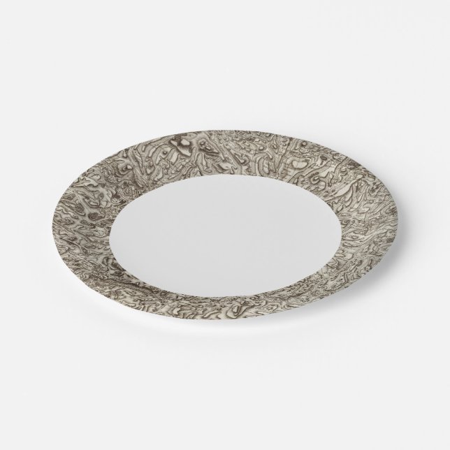 Mende Paper Plates (Angled)