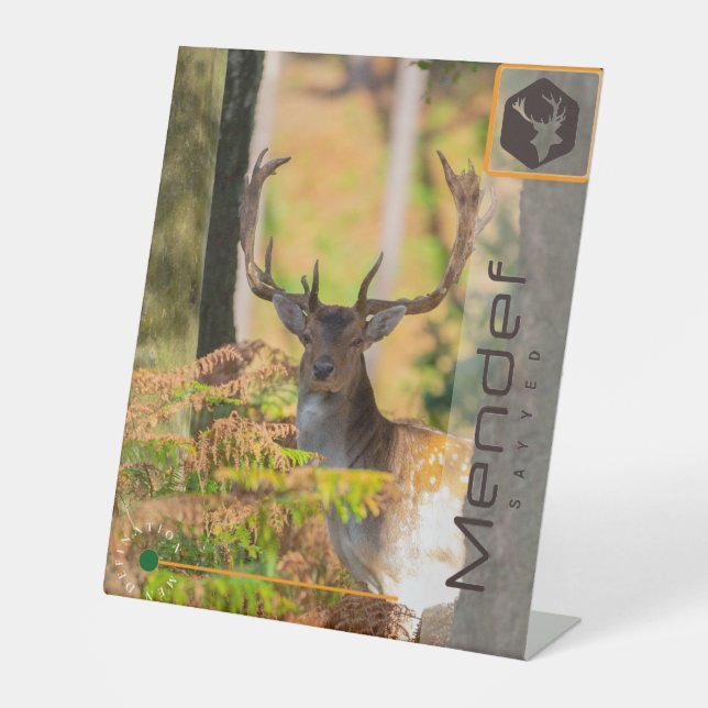 MENDEF PEDESTAL SIGN (Front)