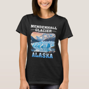 Mendenhall Glacier Alaska Outdoor Hiking Camping  T-Shirt