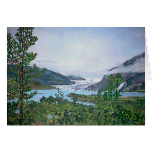 Mendenhall Glacier Card (Front Horizontal)