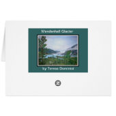 Mendenhall Glacier Card (Back Horizontal)