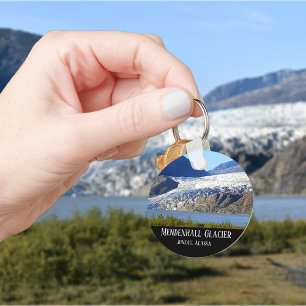 Mendenhall Glacier Juneau Alaska Keychain
