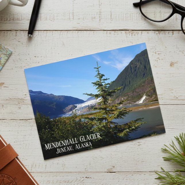 Mendenhall Glacier Juneau Alaska Postcard (Creator Uploaded)