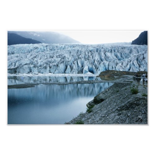 Mendenhall Glacier Juneau Icefield Alaska Iceberg Photo Print