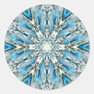 Mendenhall Glacier Mandala Stickers