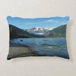 Mendenhall Lake in Juneau Alaska Accent Pillow