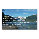 Mendenhall Lake in Juneau Alaska Business Card Magnet