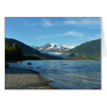 Mendenhall Lake in Juneau Alaska Card