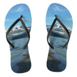 Mendenhall Lake in Juneau Alaska Flip Flops