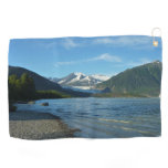 Mendenhall Lake in Juneau Alaska Golf Towel