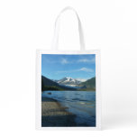Mendenhall Lake in Juneau Alaska Grocery Bag