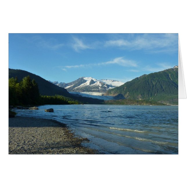 Mendenhall Lake in Juneau Alaska Landscape (Front Horizontal)