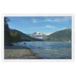 Mendenhall Lake in Juneau Alaska Landscape Acrylic Tray