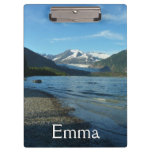 Mendenhall Lake in Juneau Alaska Landscape Clipboard
