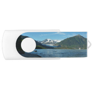 Mendenhall Lake in Juneau Alaska Landscape Flash Drive