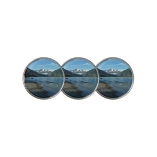 Mendenhall Lake in Juneau Alaska Landscape Golf Ball Marker