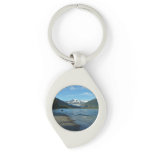 Mendenhall Lake in Juneau Alaska Landscape Keychain