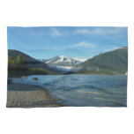 Mendenhall Lake in Juneau Alaska Landscape Kitchen Towel