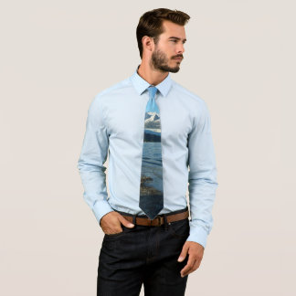 Mendenhall Lake in Juneau Alaska Landscape Neck Tie