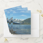 Mendenhall Lake in Juneau Alaska Landscape Pocket Folder