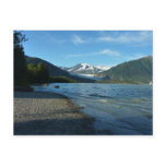 Mendenhall Lake in Juneau Alaska Landscape Postcard