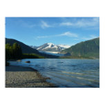 Mendenhall Lake in Juneau Alaska Landscape Poster