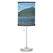 Mendenhall Lake in Juneau Alaska Landscape Table Lamp (Right)