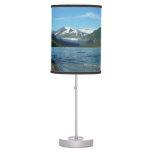 Mendenhall Lake in Juneau Alaska Landscape Table Lamp