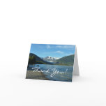 Mendenhall Lake in Juneau Alaska Landscape Thank You Card
