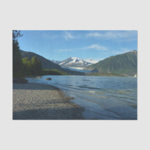 Mendenhall Lake in Juneau Alaska Landscape Tissue Paper