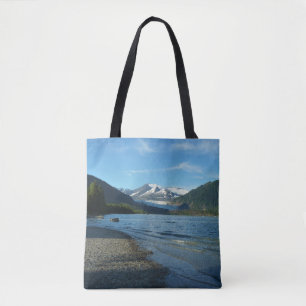 Mendenhall Lake in Juneau Alaska Landscape Tote Bag