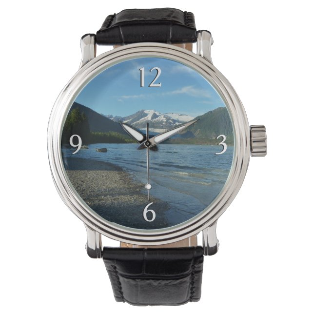 Mendenhall Lake in Juneau Alaska Landscape Watch (Front)