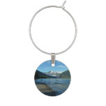 Mendenhall Lake in Juneau Alaska Landscape Wine Charm