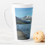 Mendenhall Lake in Juneau Alaska Latte Mug