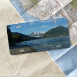 Mendenhall Lake in Juneau Alaska License Plate