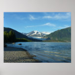 Mendenhall Lake in Juneau Alaska Poster