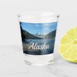 Mendenhall Lake in Juneau Alaska Shot Glass