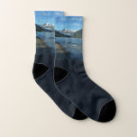 Mendenhall Lake in Juneau Alaska Socks